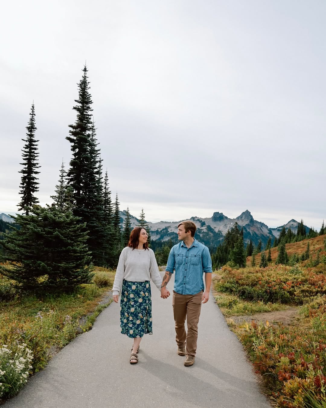 Mountain engagement session